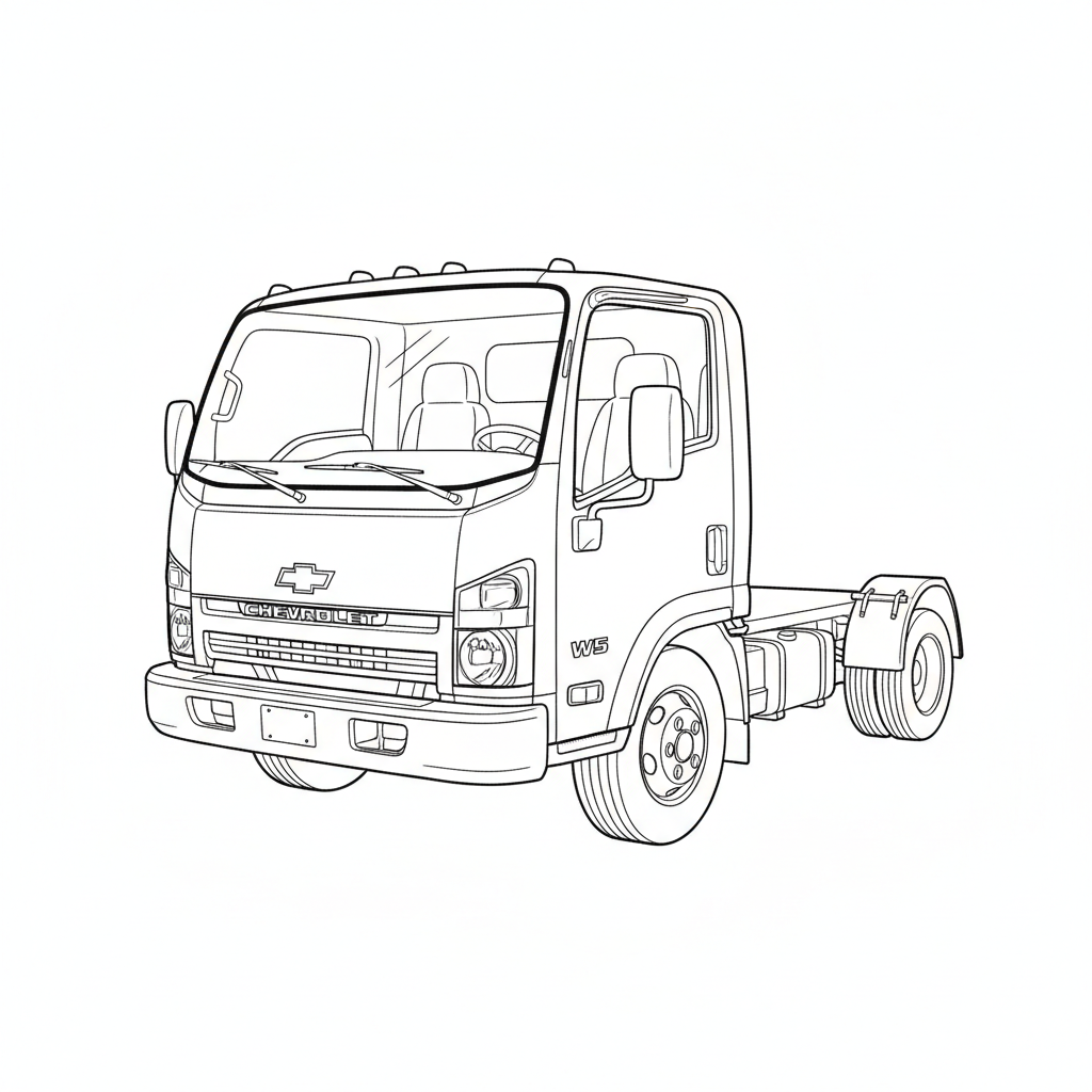2015 CHEVROLET W5 coloring page