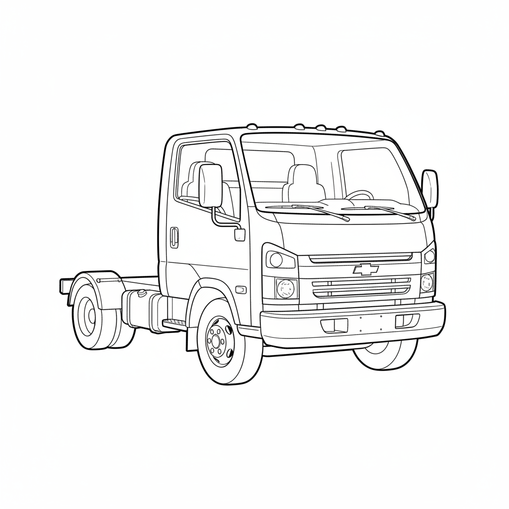 2016 CHEVROLET W5 coloring page