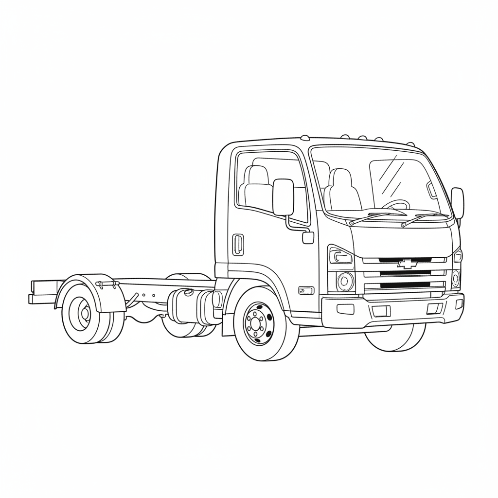 2018 CHEVROLET W5 coloring page