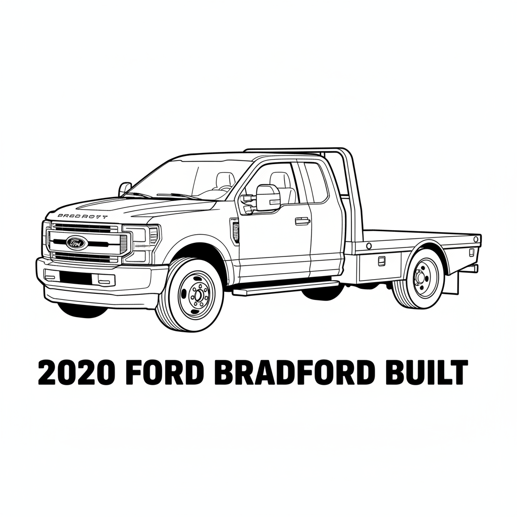 2020 FORD Bradford Built coloring page