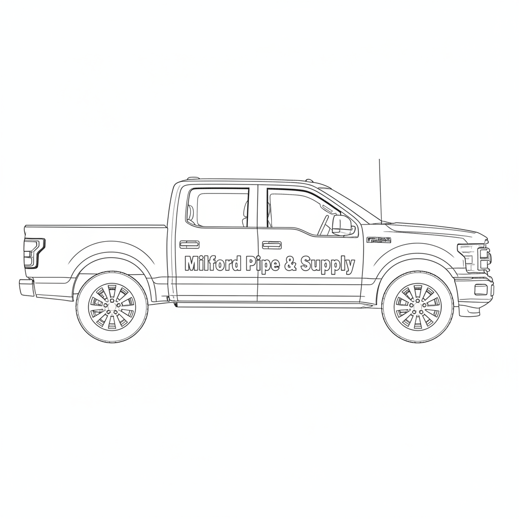 2020 FORD Milford Pipe & Supply coloring page