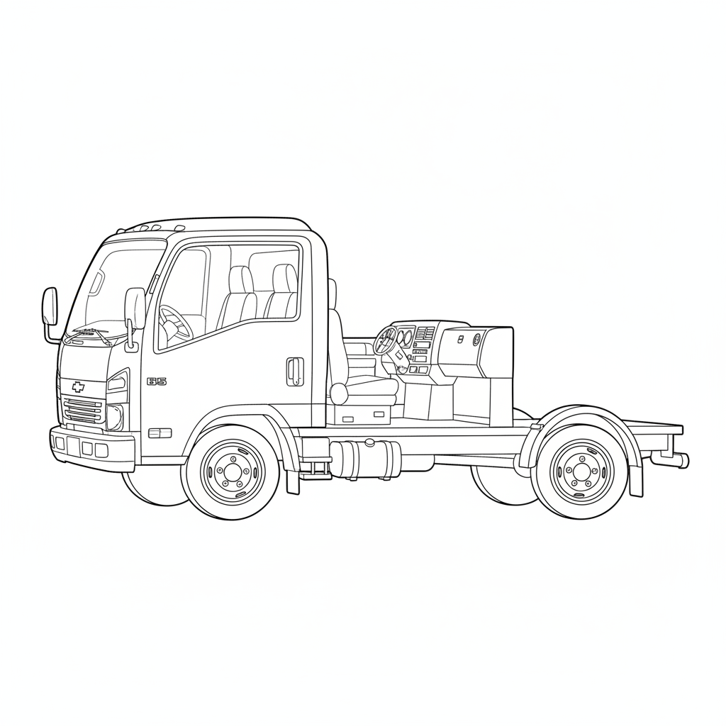 2021 CHEVROLET W5 coloring page