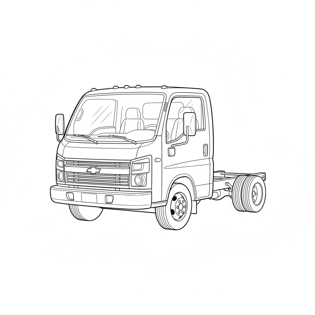 2022 CHEVROLET W5 coloring page
