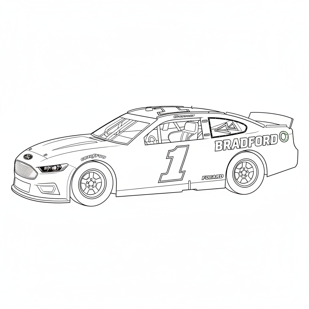 2022 FORD Bradford #1 coloring page