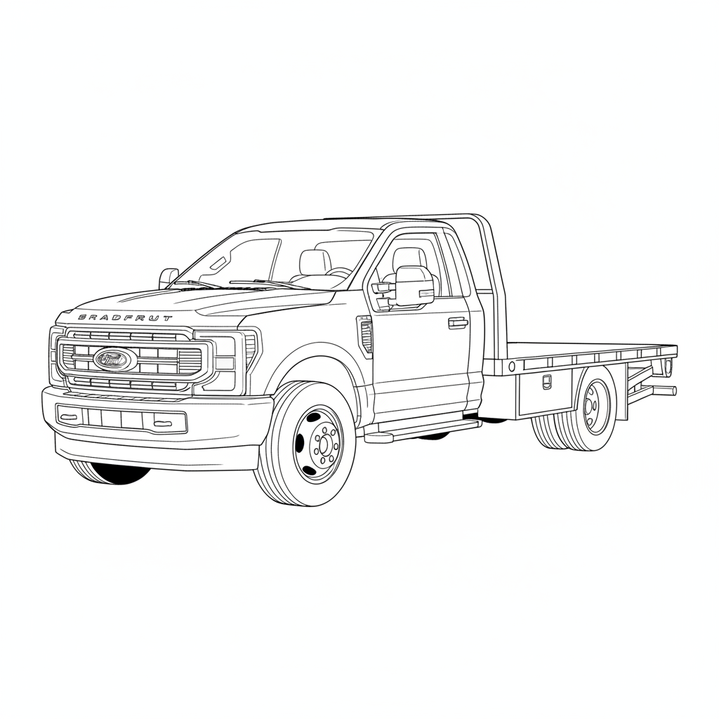2022 FORD Bradford Built coloring page