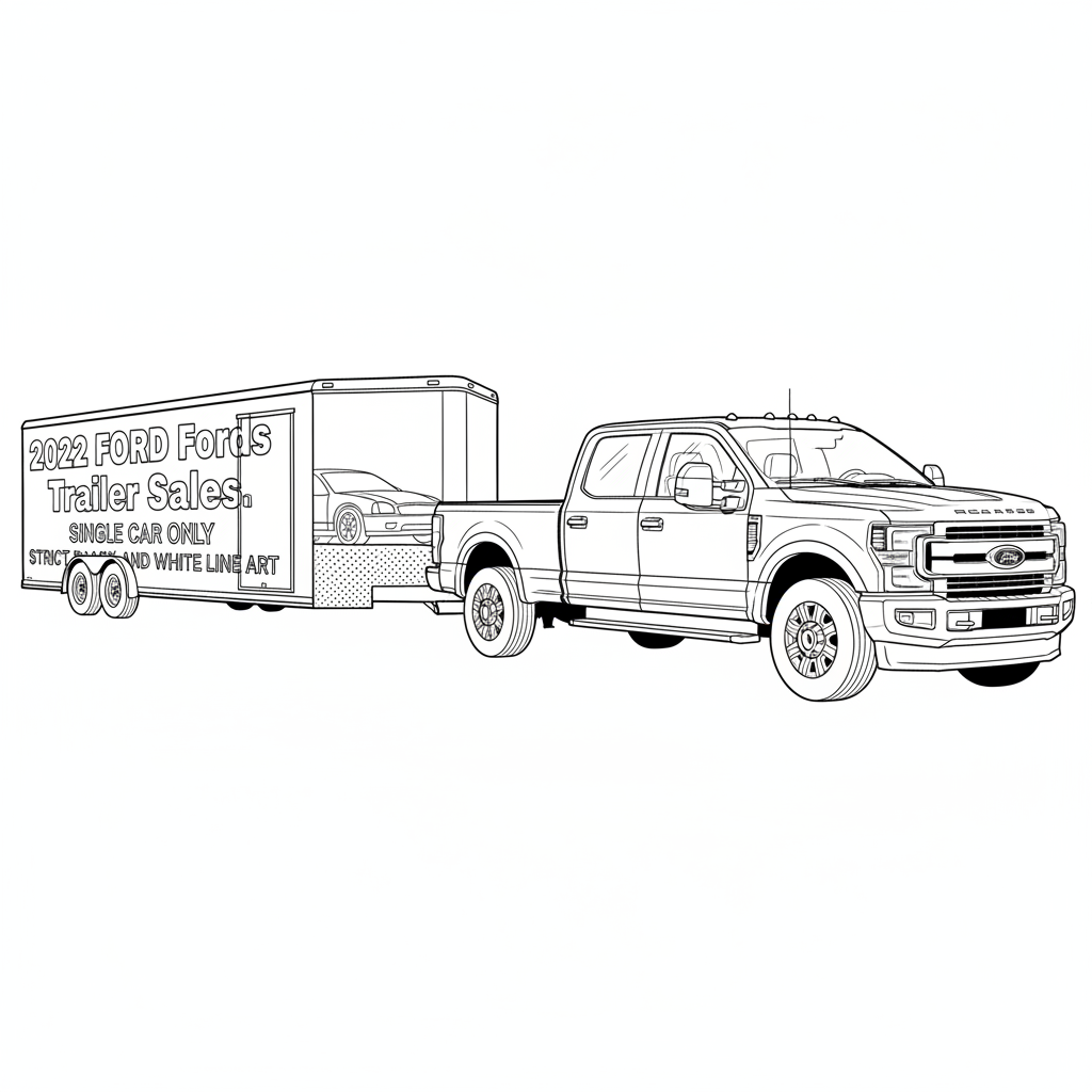 2022 FORD Fords Trailer Sales coloring page