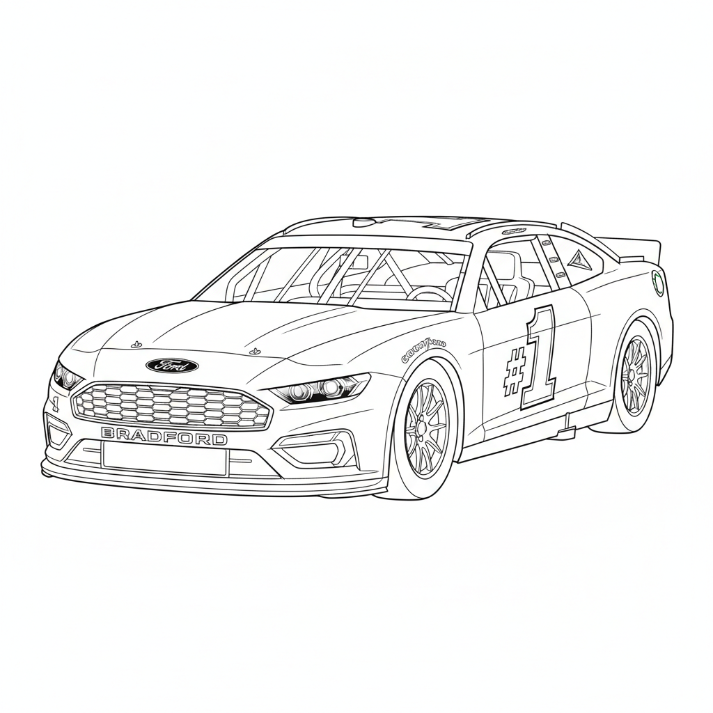 2023 FORD Bradford #1 coloring page