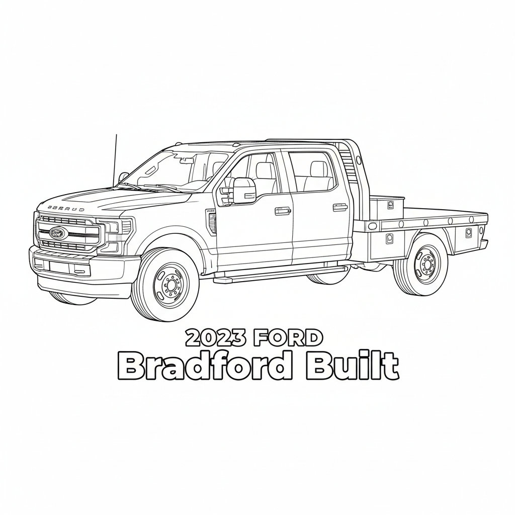 2023 FORD Bradford Built coloring page