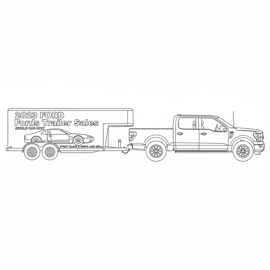 2023 FORD Fords Trailer Sales coloring page