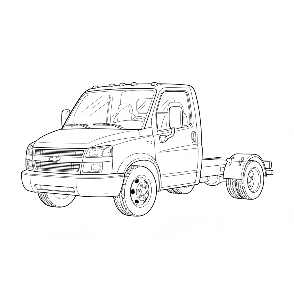 2024 CHEVROLET W5 coloring page