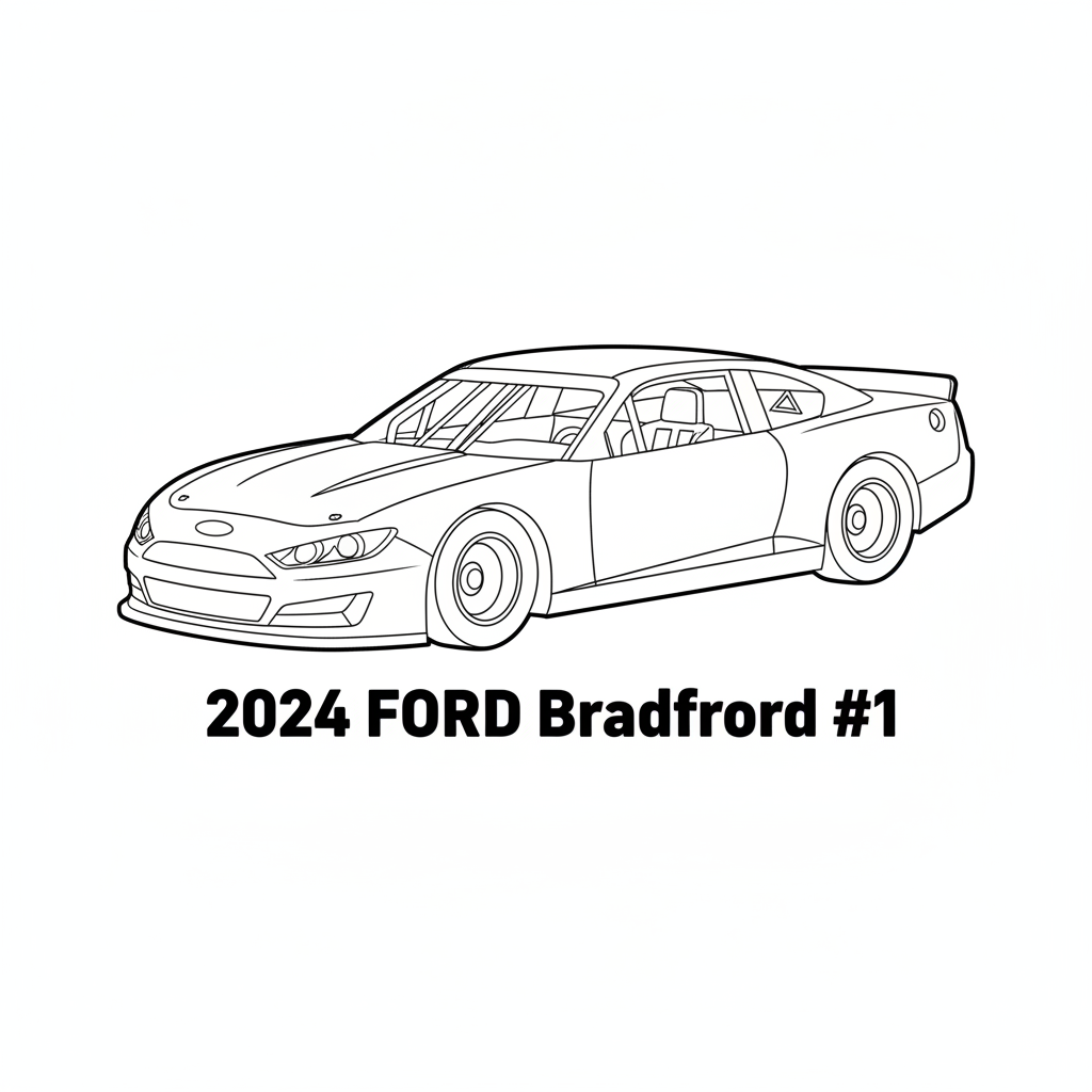 2024 FORD Bradford #1 coloring page